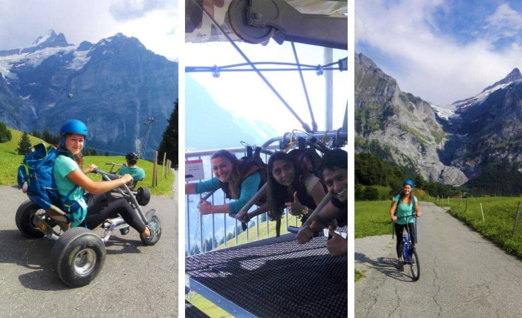 best excursions in Jungfrau region Grindelwald First adventure activities