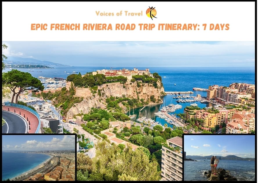 French Riviera road trip itinerary 7 days