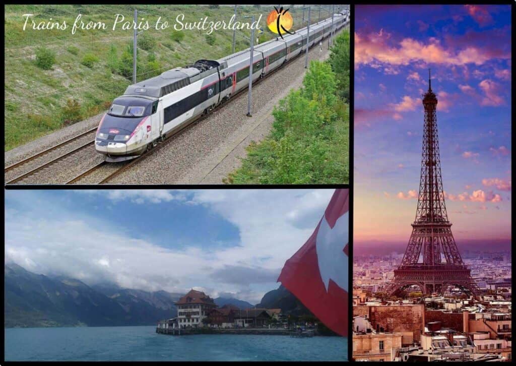 trains from Paris to Switzerland