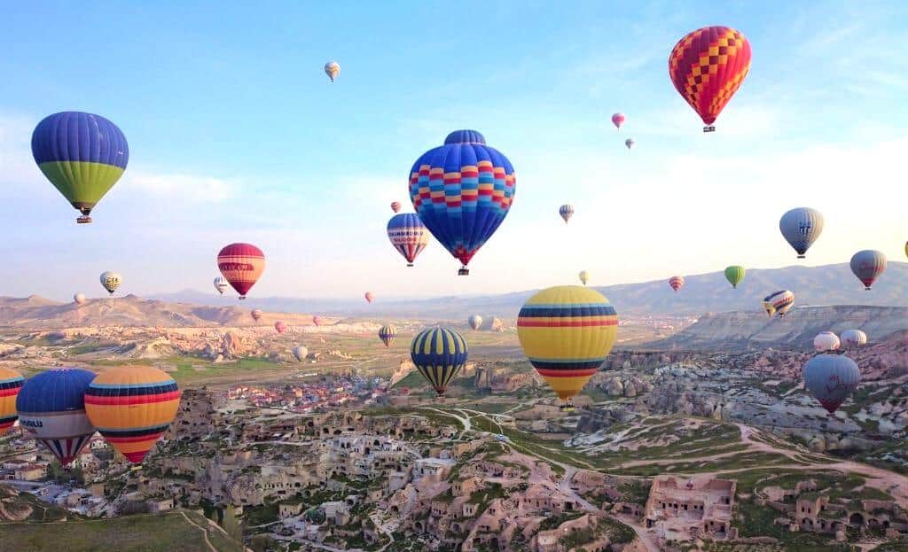 best cappadocia tours from istanbul hot air balloon