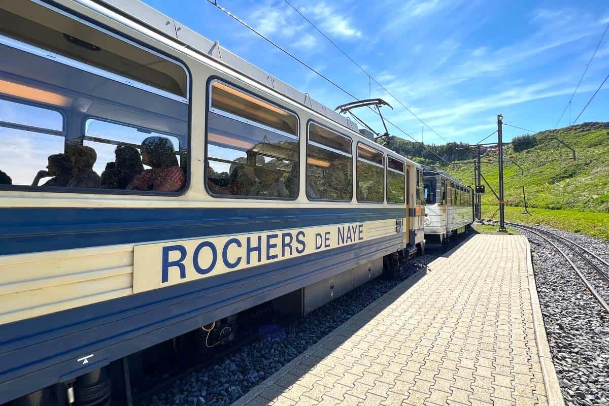 Rochers de Naye train