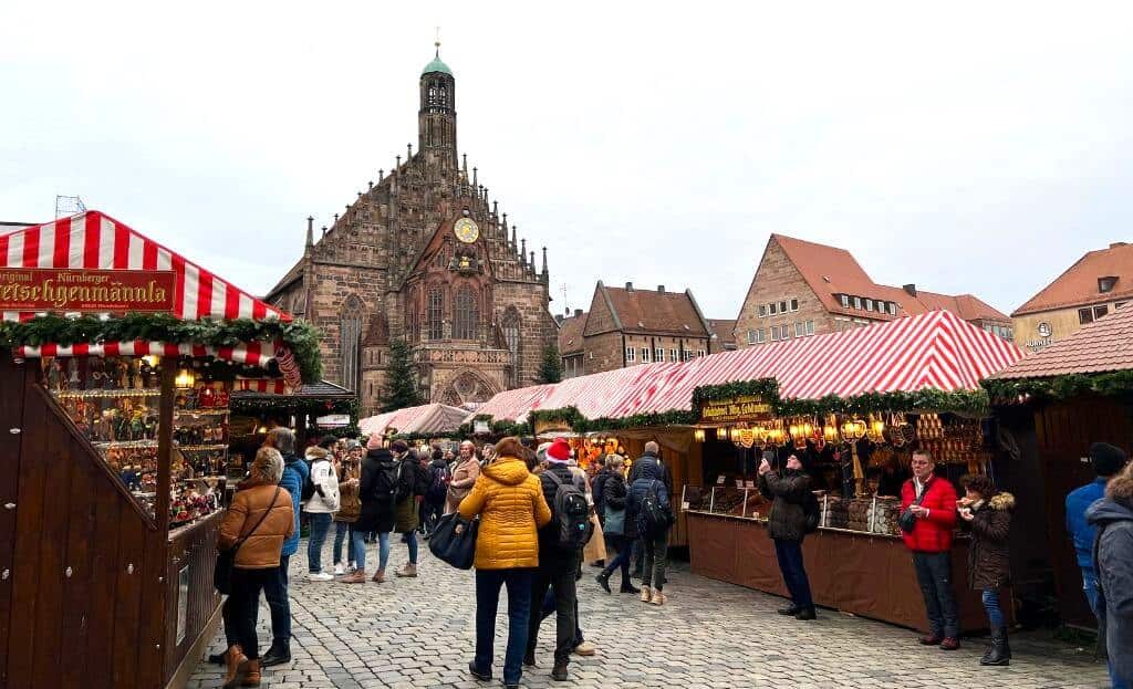 european christmas markets by train itinerary nuremberg