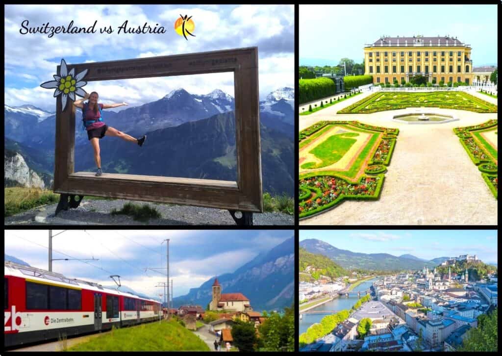 switzerland vs austria which is better to visit