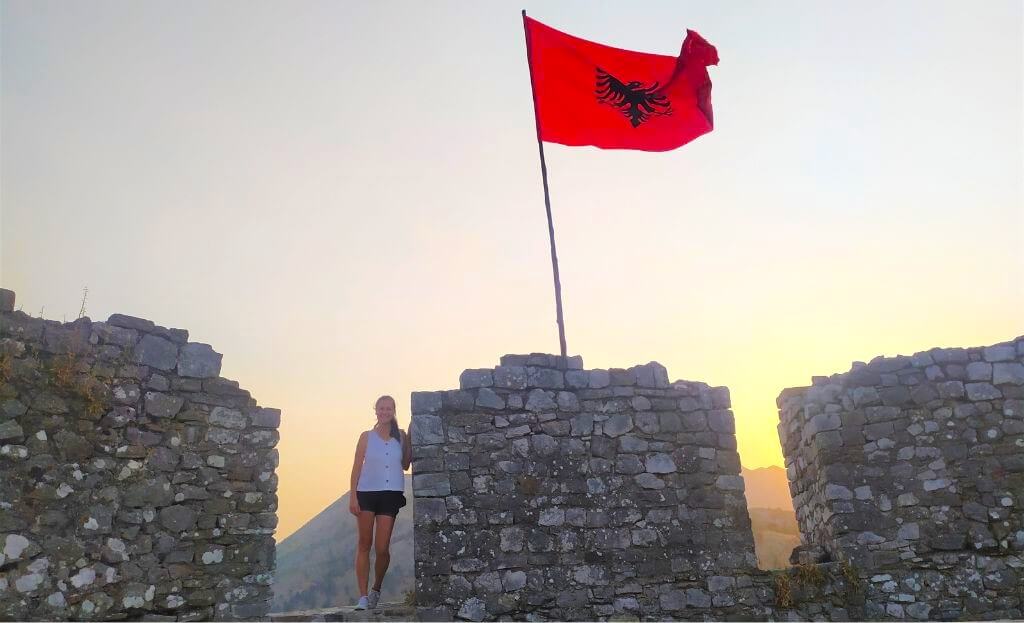 Albania Rozafa Castle Shkodra