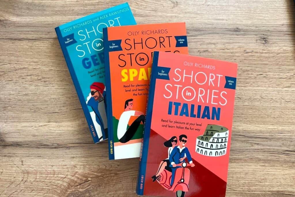 short stories in spanish italian german russian french best foreign language books for beginners