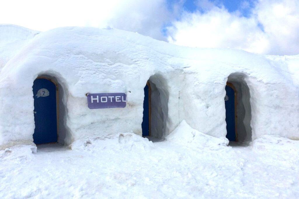 Zermatt iglu dorf visit