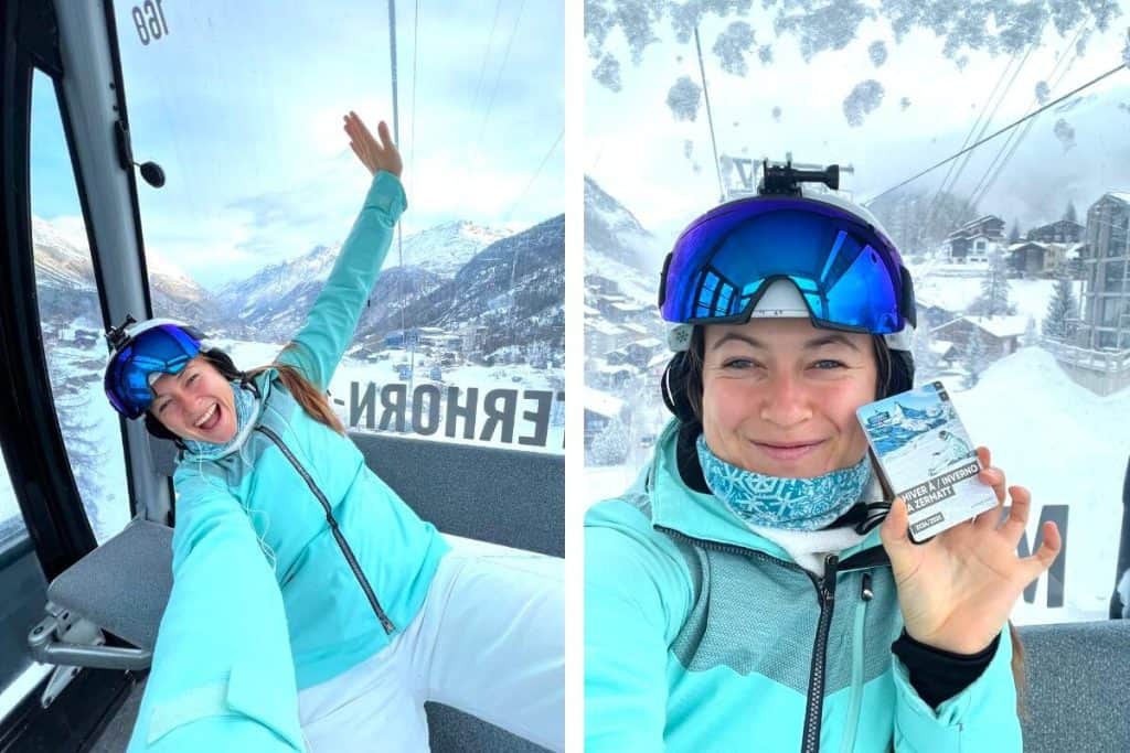 Zermatt ski passes and cable cars