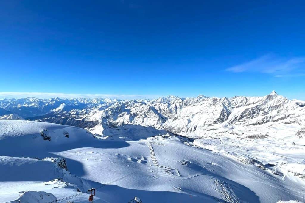 crossing from Switzerland to Italy on a cable car