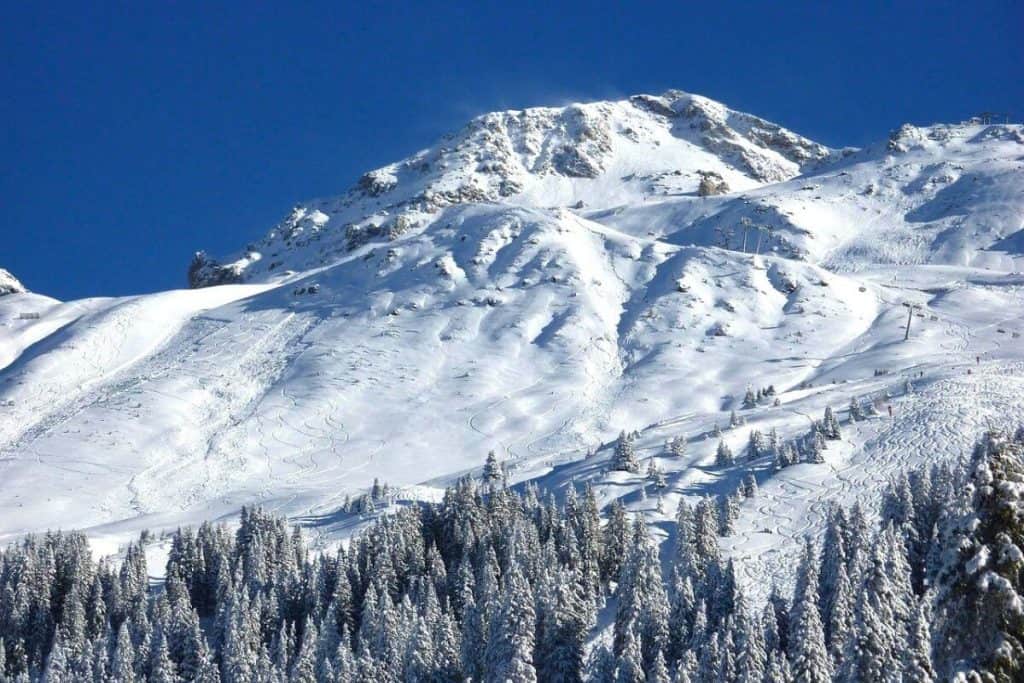 skiing in Lenzerheide