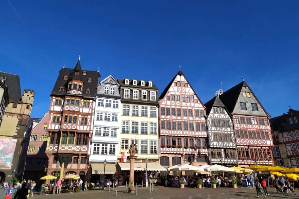 Frankfurt city center Germany and Austria Christmas market itinerary 7 days