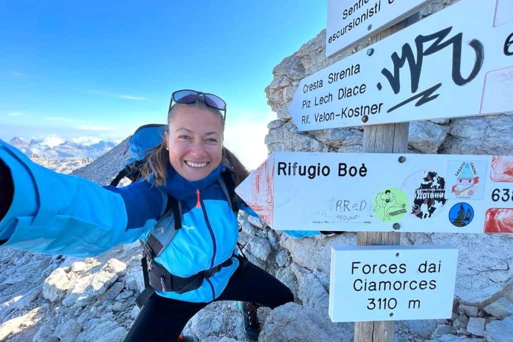 Rifugio Boe Alta Badia Piz Boe area