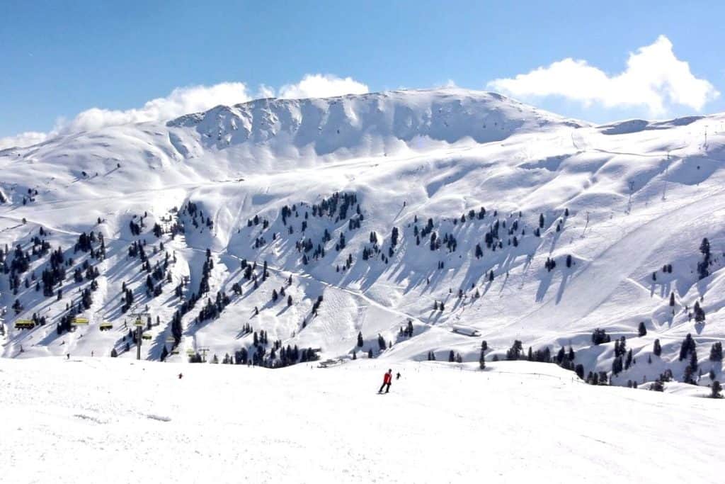 Skiing in the Dolomites Cortina d'Ampezzo