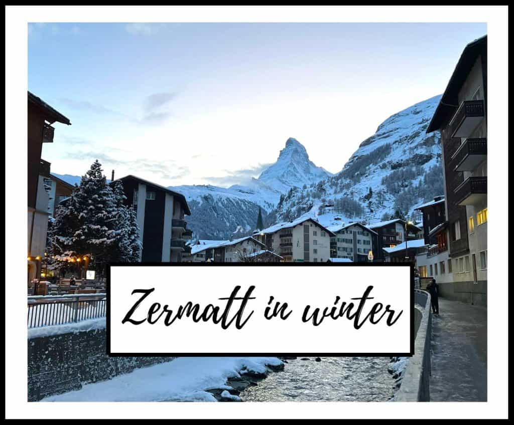 Zermatt in winter travel workshop