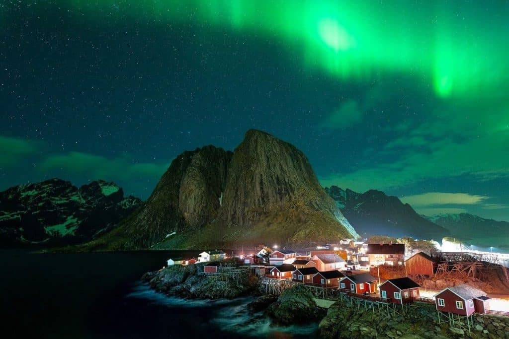 best places to visit in europe in winter lofoten islands