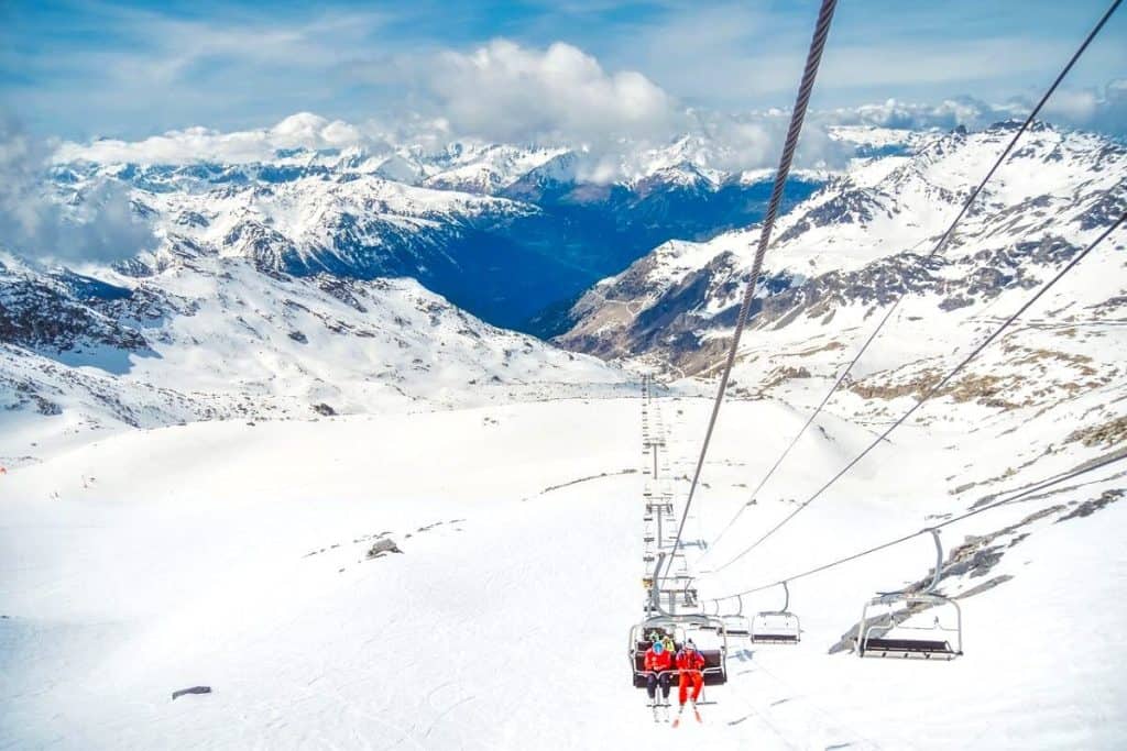 best ski resorts in Europe les 3 vallees france