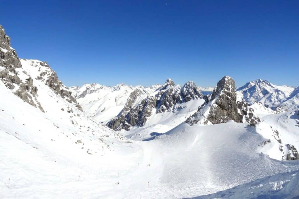 best ski resorts in Europe ski arlberg austria