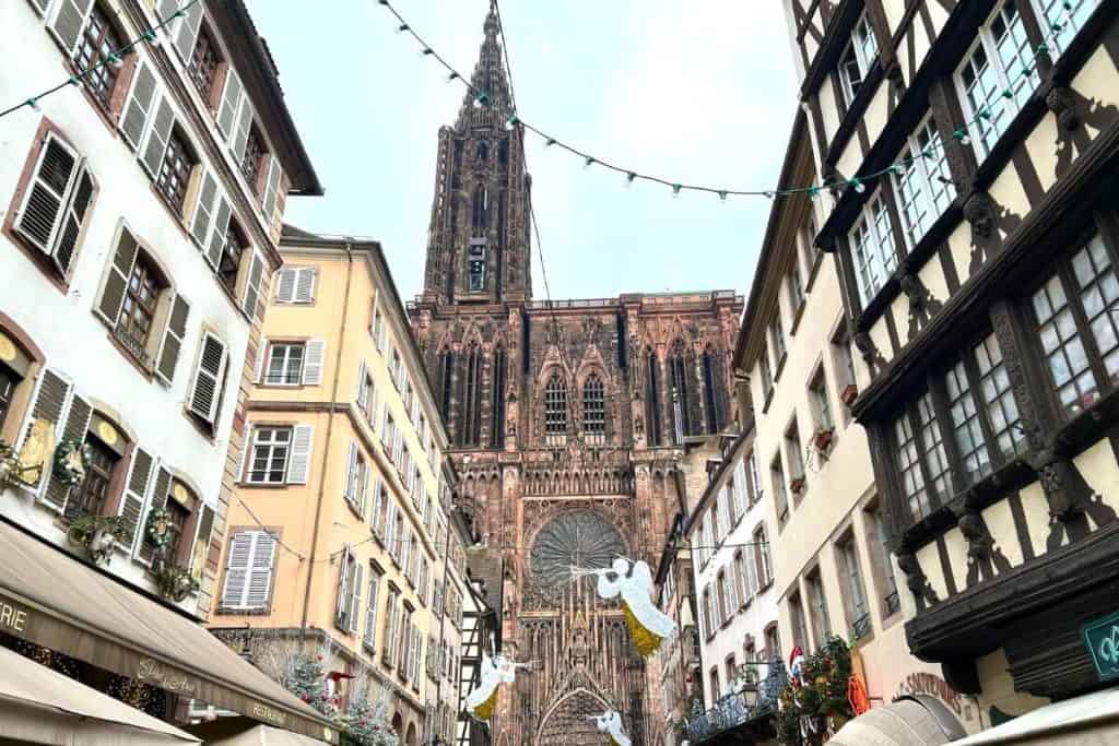 europe winter itinerary 2 weeks strasbourg cathedral