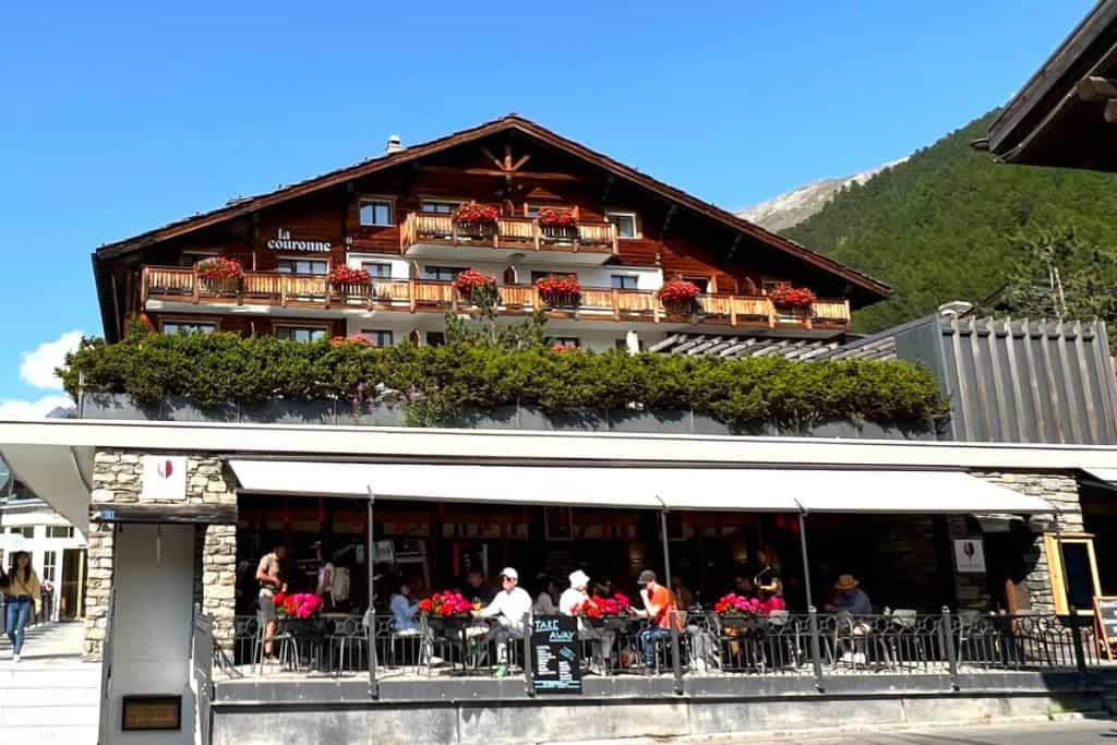 where to stay in zermatt best hotels la couronne and spa
