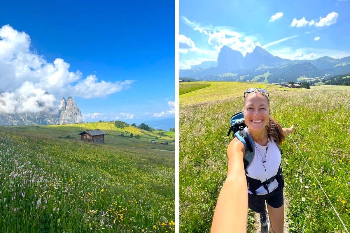 5-day hike in the dolomites alpe di siusi hike to schlernhaus