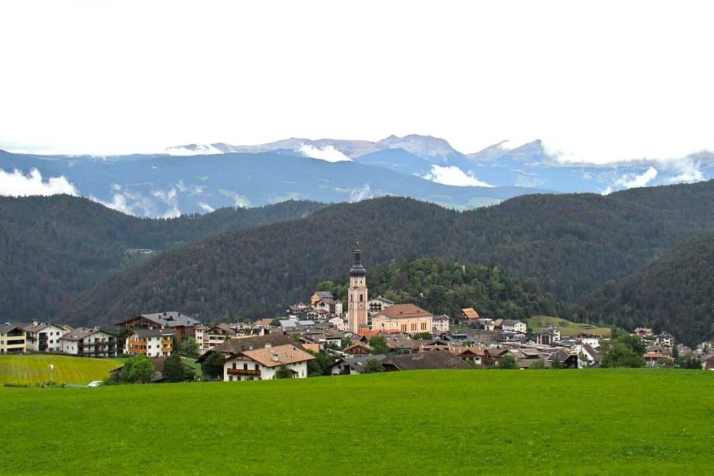dolomites in summer castelrotto