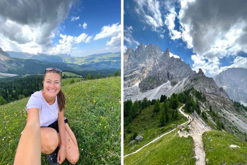 dolomites itinerary 5 days sassolungo mountain circuit