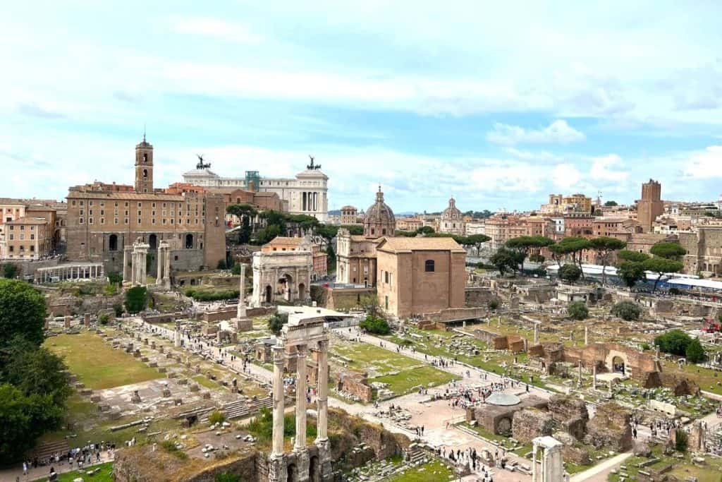 roman forum and palatine hill