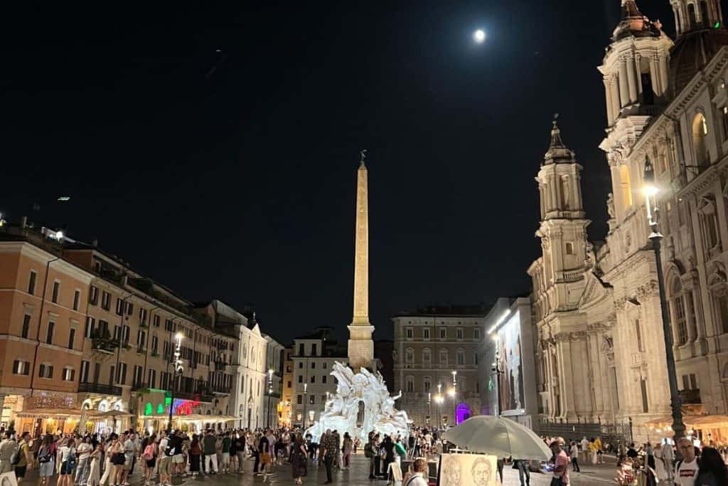 roman itinerary 3 days piazza navona
