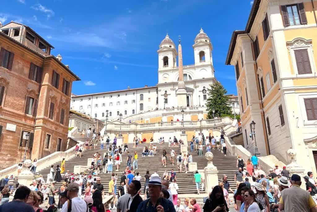 rome itinerary 3 days piazza spagna and spanish steps